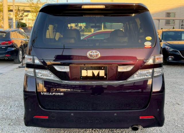 
								TOYOTA VELLFIRE 2010 full									