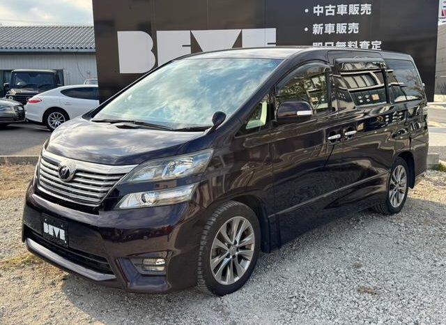 
								TOYOTA VELLFIRE 2010 full									