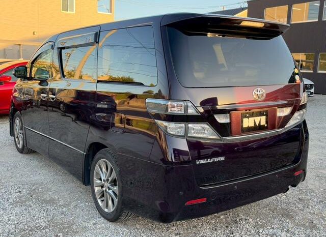 
								TOYOTA VELLFIRE 2010 full									