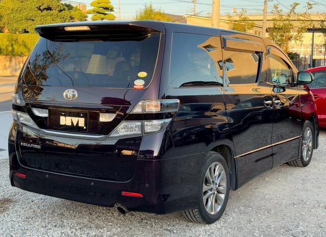 
								TOYOTA VELLFIRE 2010 full									