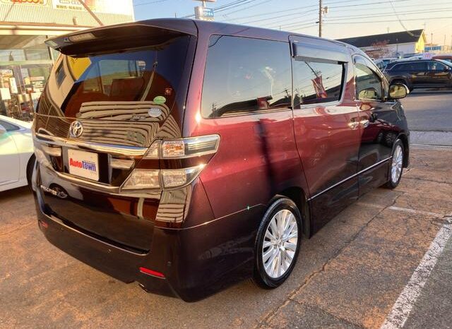 
								TOYOTA VELLFIRE 2012 full									