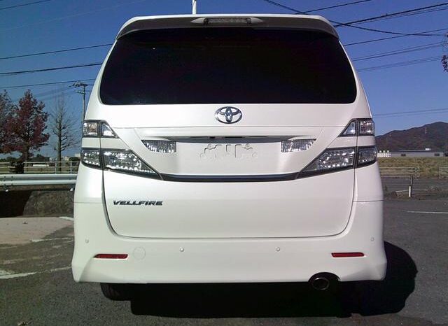 
								TOYOTA VELLFIRE 2010 full									